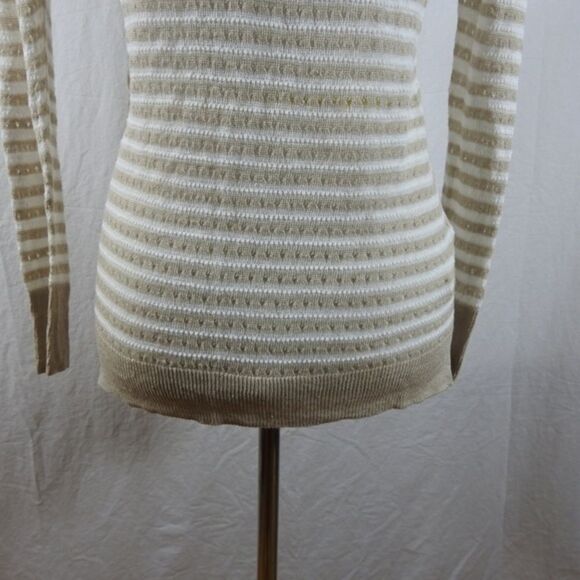 ✨️ Ann Taylor Lightweight Linen Sweater Size Medium - - Picture 6 of 8